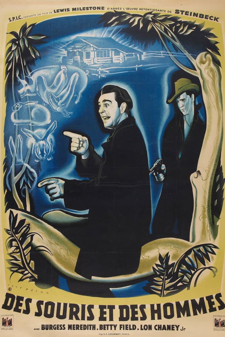 Affiche de Des souris et des hommes
