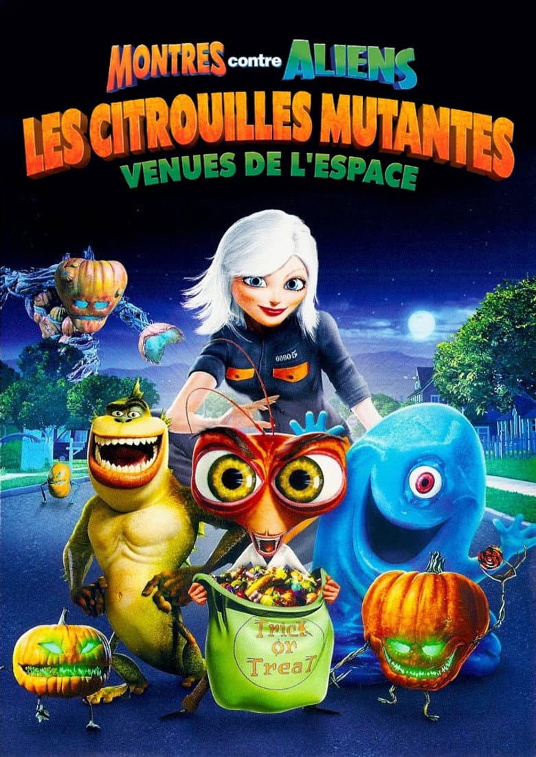 Affiche de Monstres contre Aliens : Les citrouilles mutantes venues de l'espace