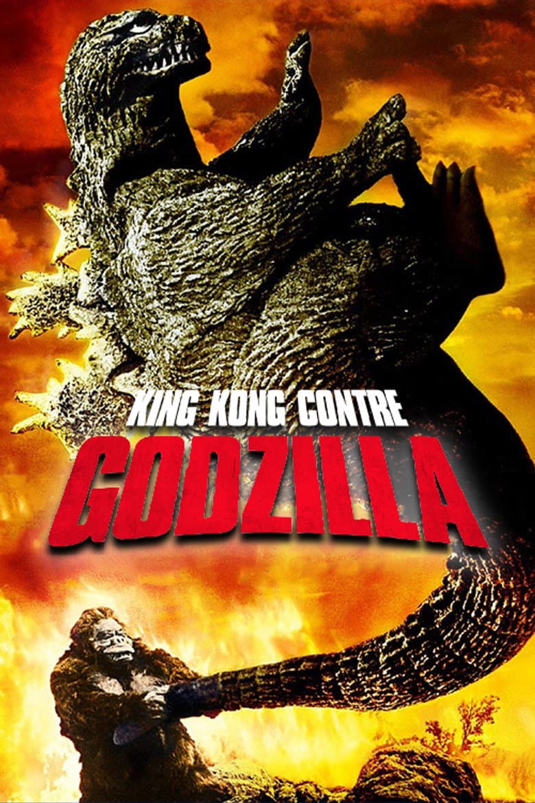 Affiche de King Kong contre Godzilla