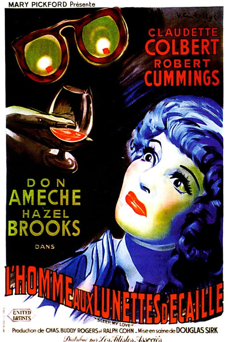 Affiche de L'Homme aux lunettes d'écaille