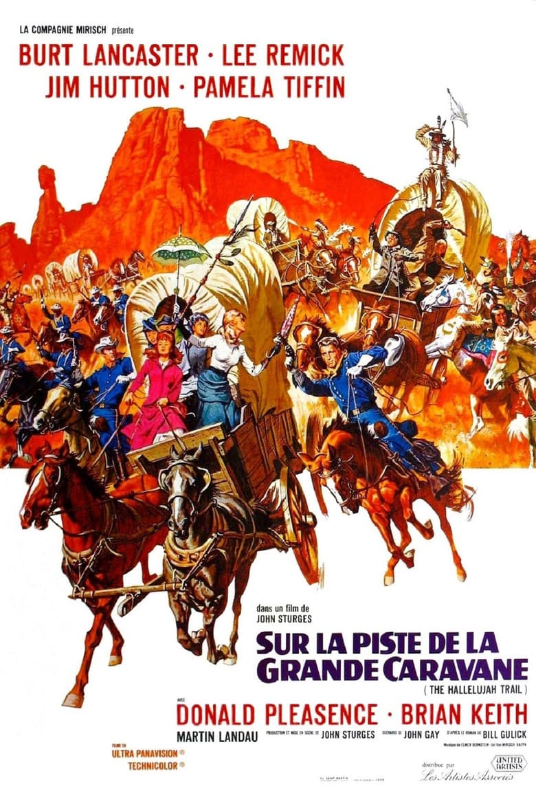 Affiche de Sur la piste de la grande caravane
