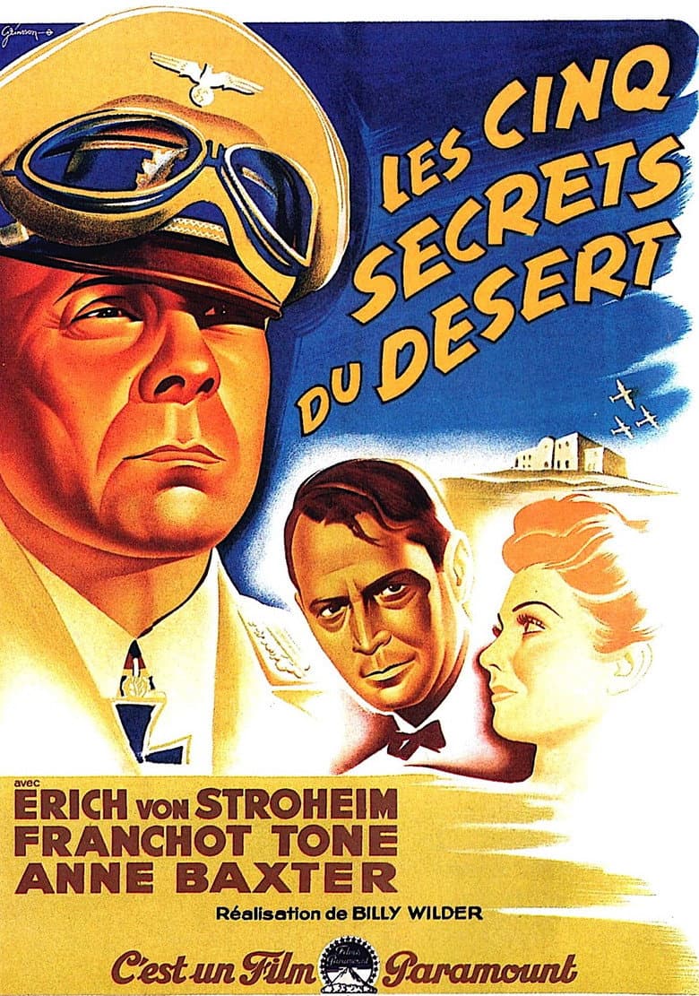 Affiche de Les Cinq Secrets du désert