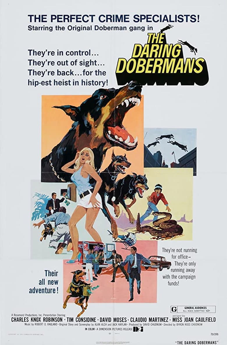 Affiche de The Daring Dobermans