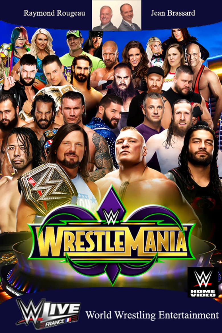 Affiche de WWE WrestleMania 34