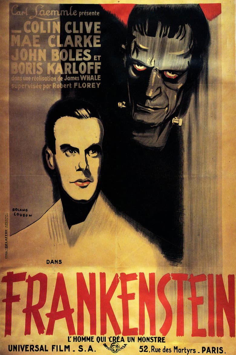 Affiche de Frankenstein