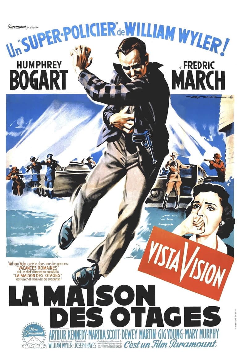 Affiche de La Maison des otages
