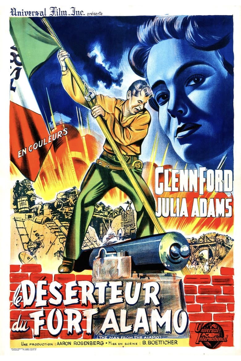 Affiche de Le Déserteur du Fort Alamo