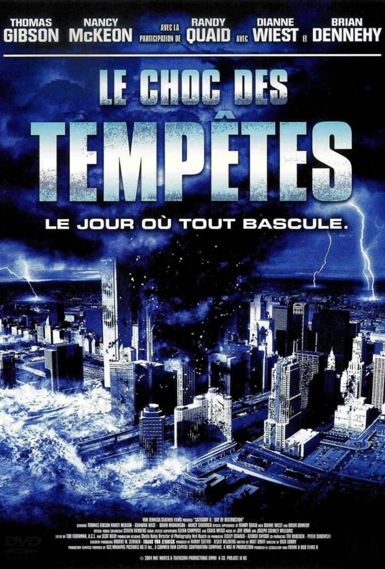 Affiche de Cyclone, catégorie 6 : Le Choc des tempêtes
