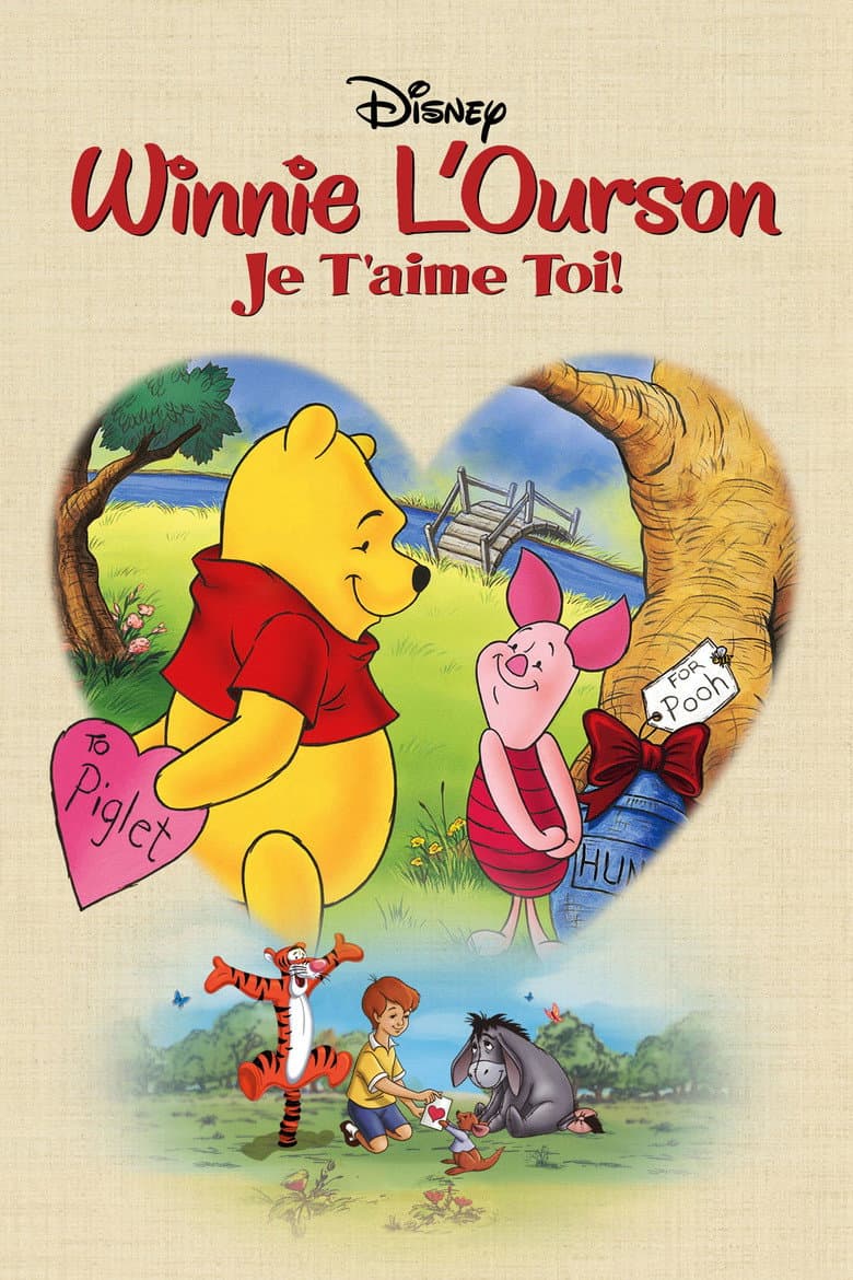 Affiche de Winnie l'ourson : Je t'aime toi !