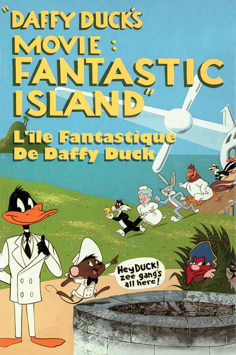 Affiche de L'île Fantastique de Daffy Duck