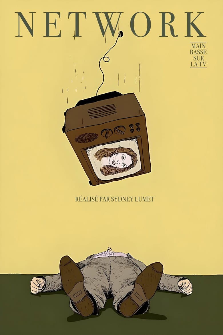 Affiche de Network : Main basse sur la télévision
