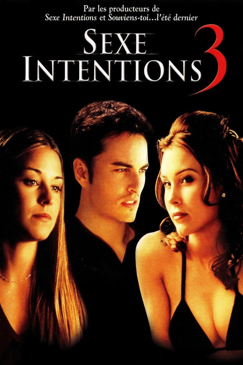 Affiche de Sexe intentions 3