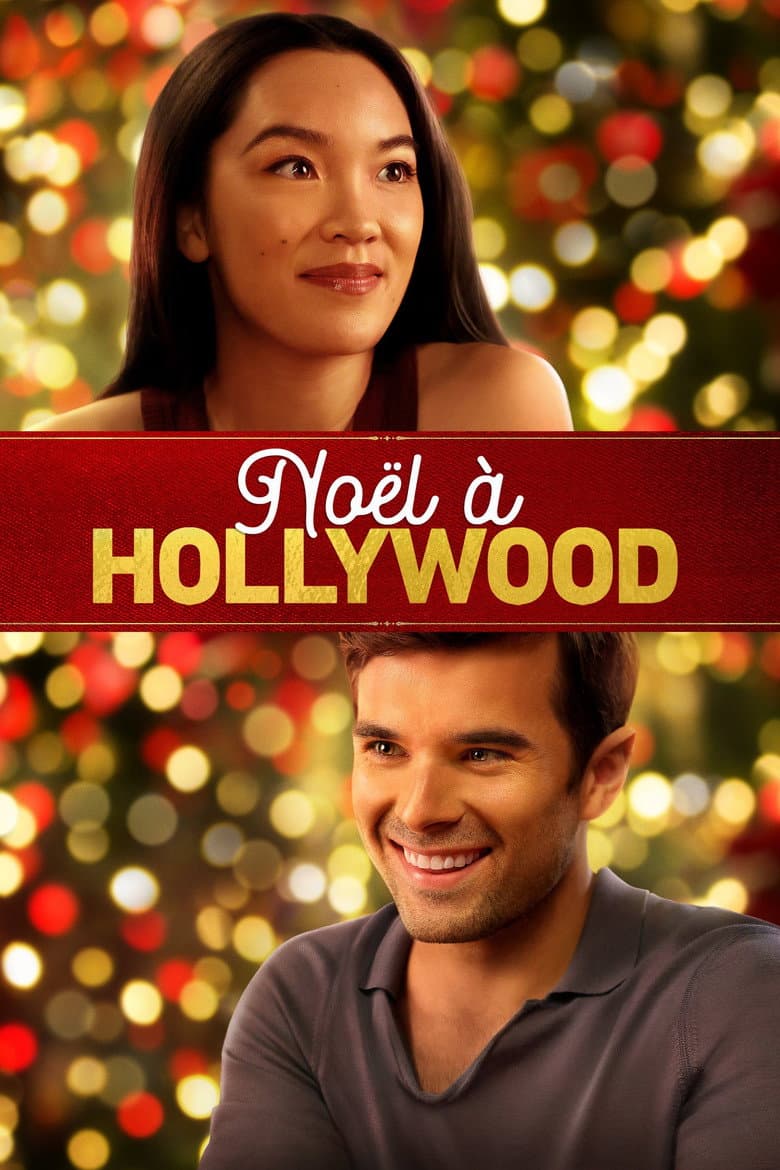 Affiche de Noël à Hollywood