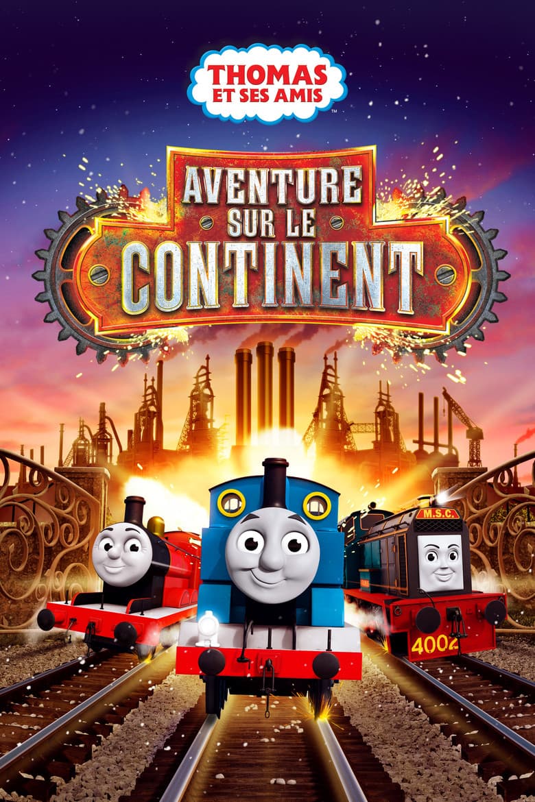 Affiche de Thomas et ses amis : Aventure sur le continent