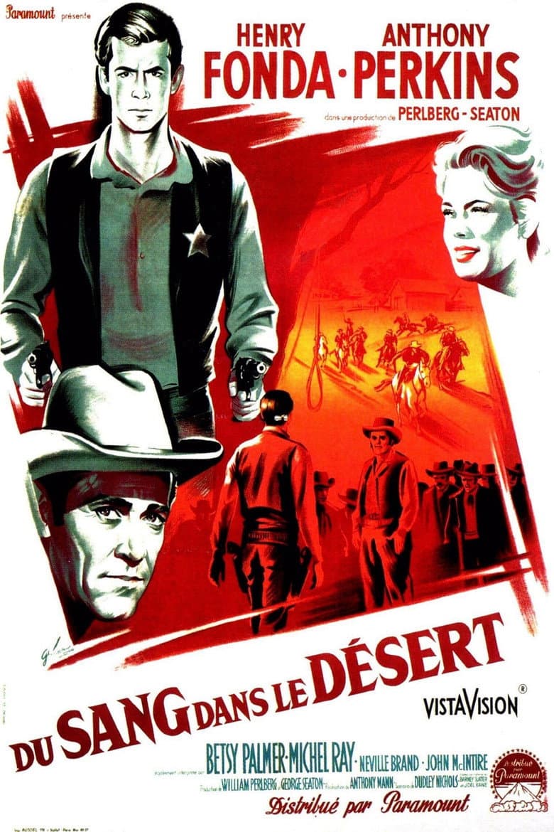 Affiche de Du sang dans le désert