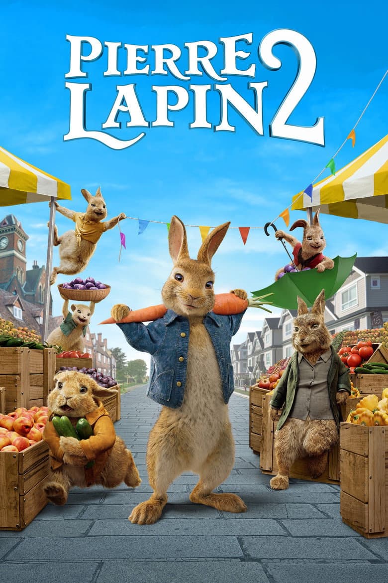 Affiche de Pierre Lapin 2 : Panique en ville