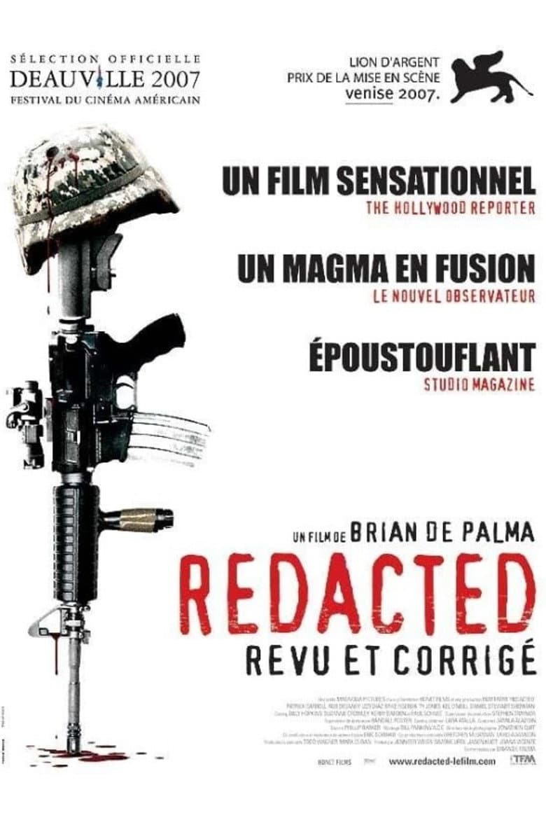 Affiche de Redacted