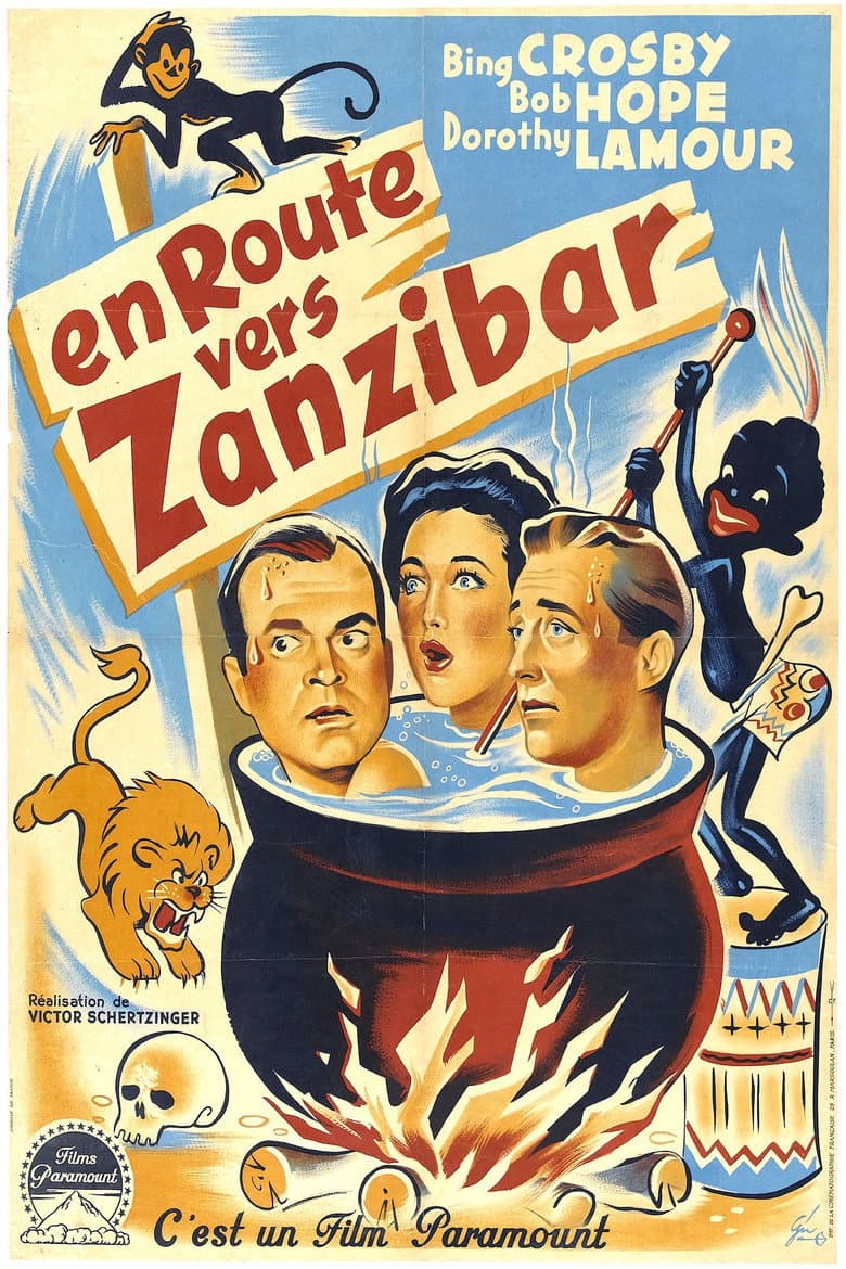 Affiche de En route vers Zanzibar