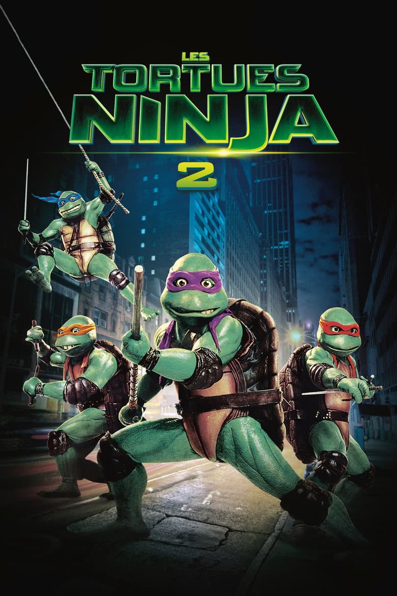 Affiche de Les Tortues Ninja 2 : Les Héros sont de retour