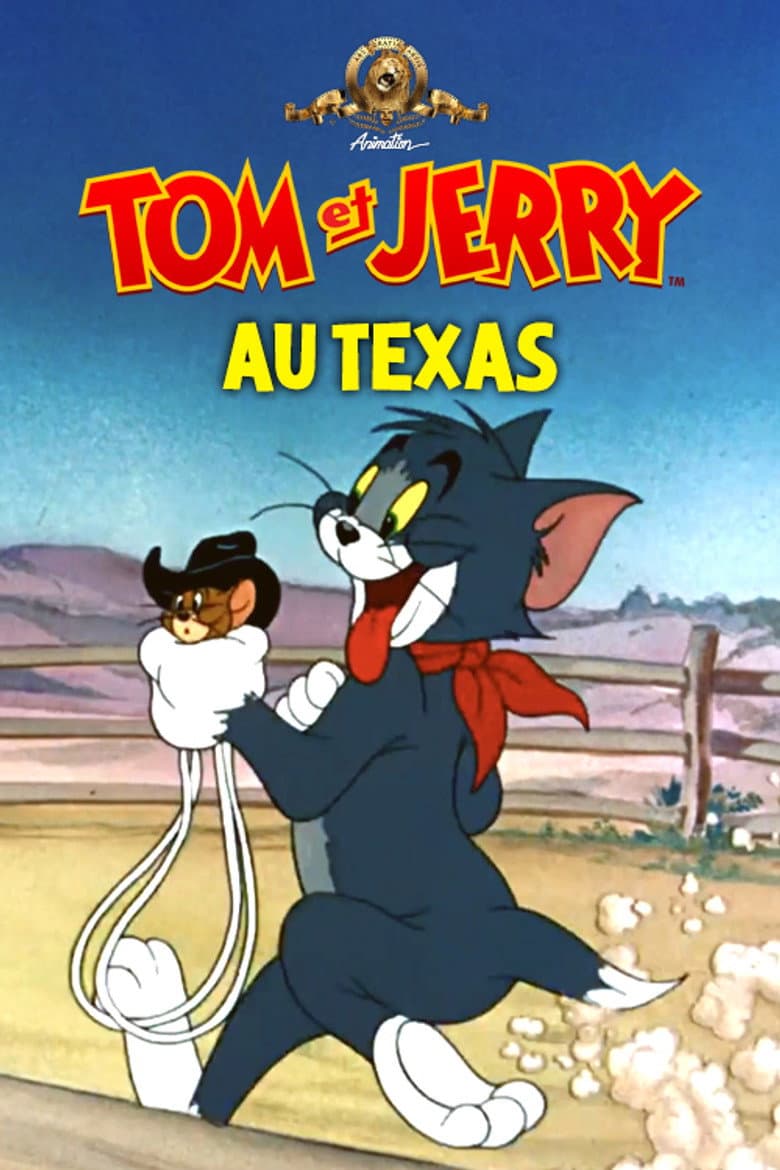 Affiche de Tom et Jerry au Texas