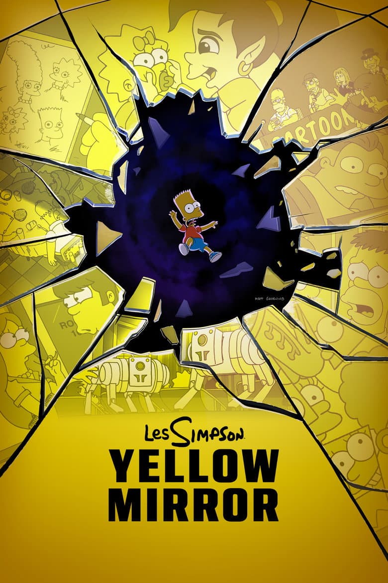 Affiche de Les Simpson Yellow Mirror