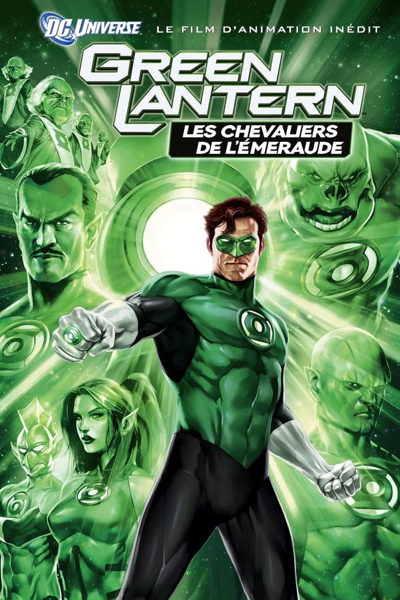 Affiche de Green Lantern : Les Chevaliers de l'Émeraude