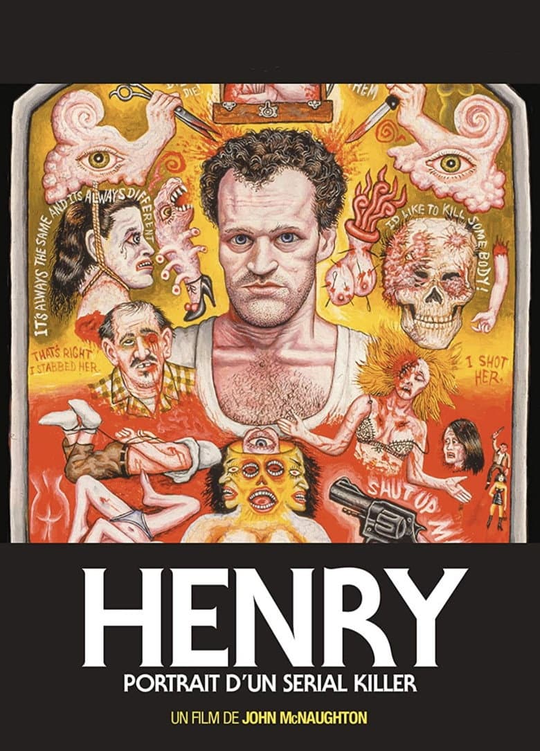 Affiche de Henry, portrait d'un serial killer