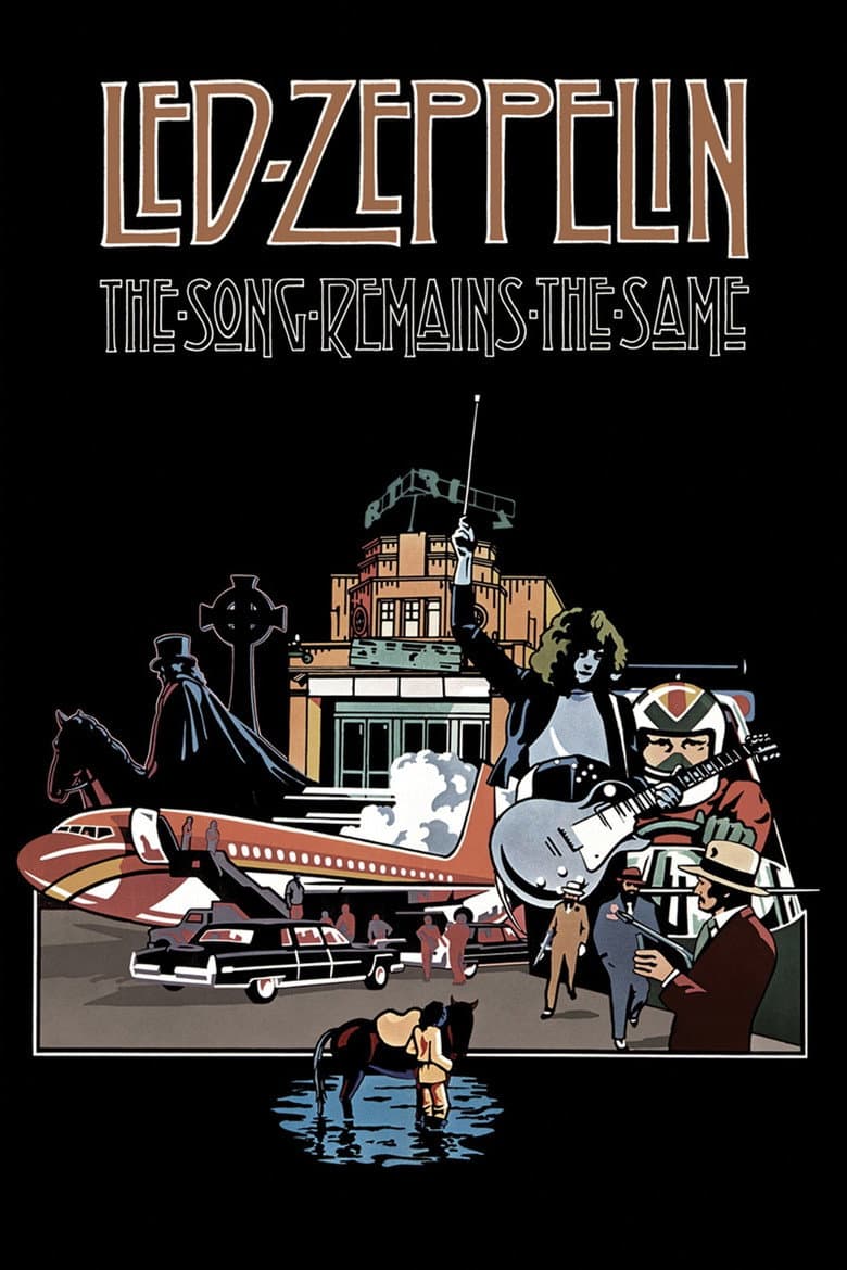 Affiche de Led Zeppelin - The Song Remains the Same
