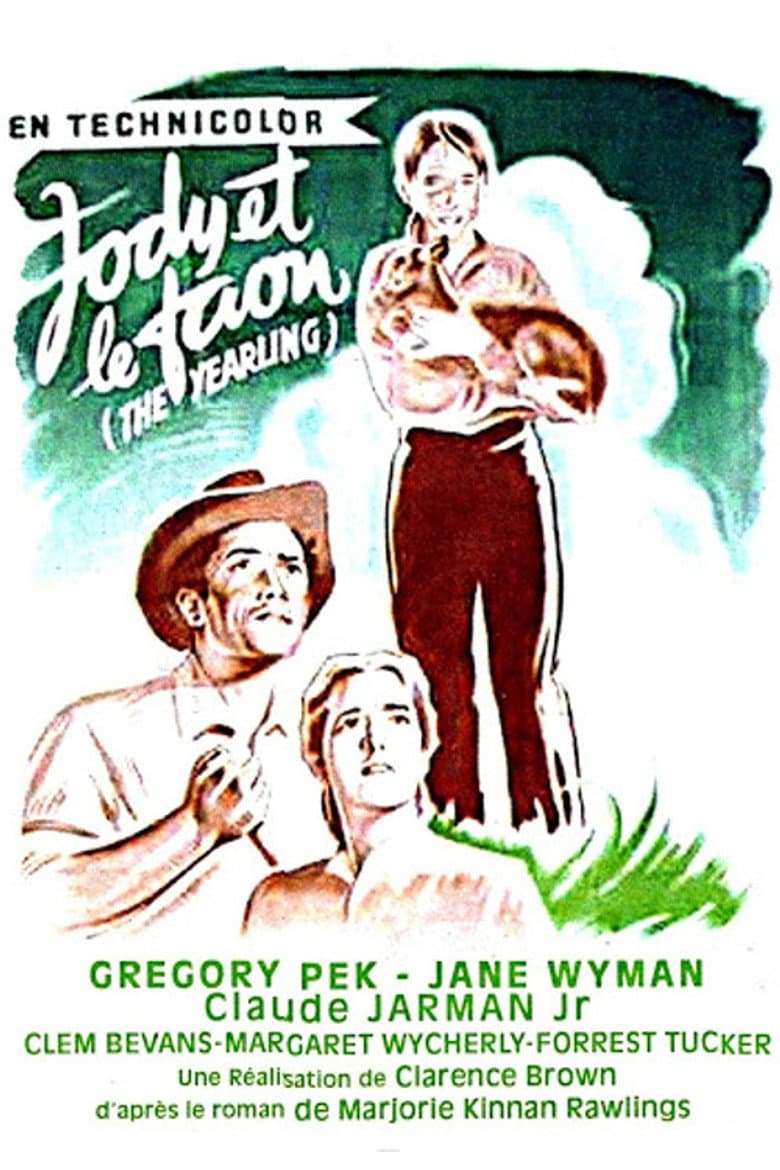 Affiche de Jody et le faon