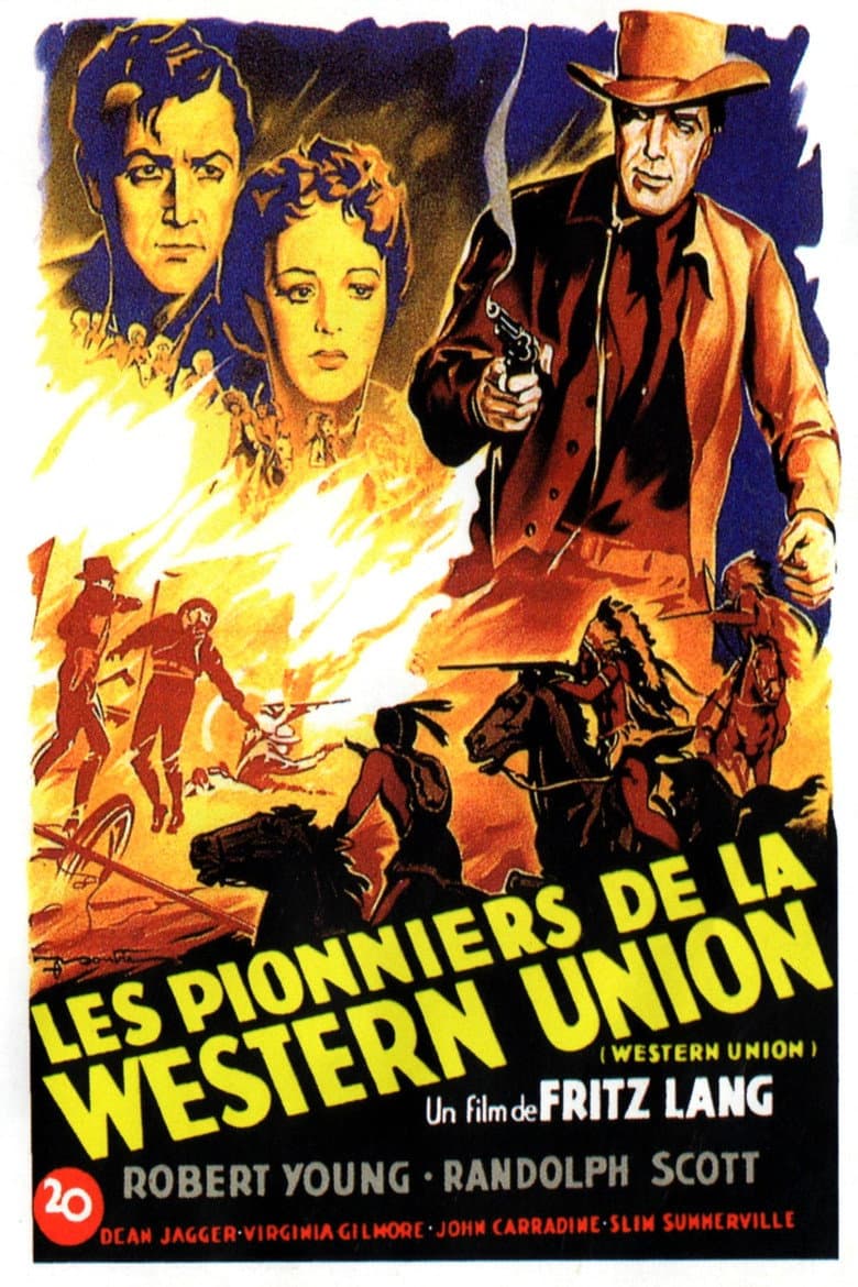 Affiche de Les Pionniers de la Western Union