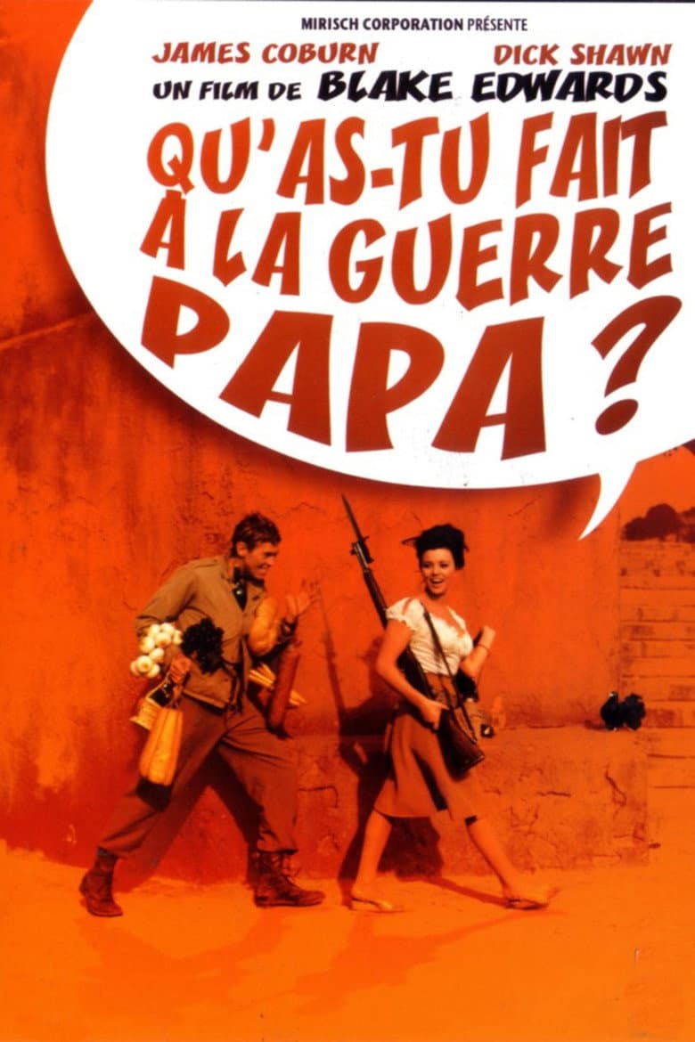 Affiche de Qu'as-tu fait à la guerre, papa ?