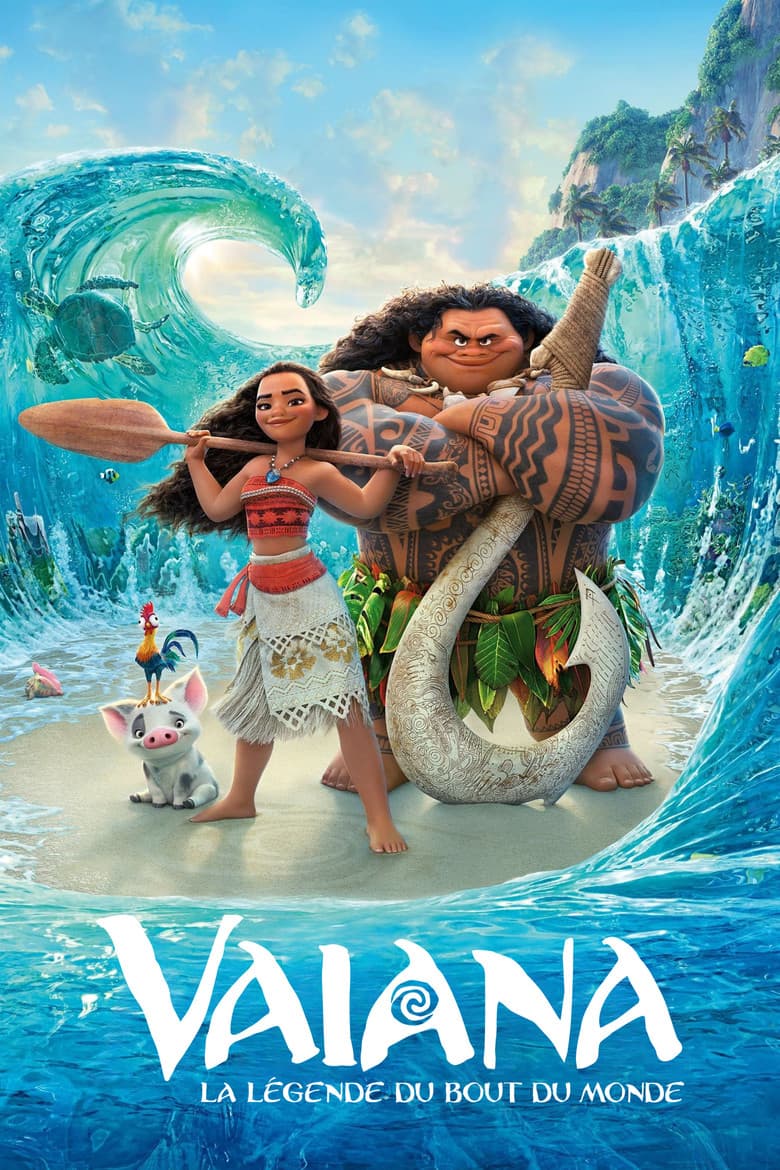 Affiche de Vaiana, la légende du bout du monde