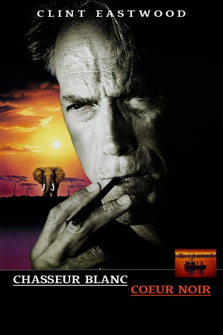 Affiche de Chasseur blanc, cœur noir