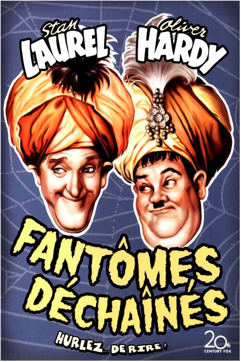 Affiche de Laurel Et Hardy - Fantômes déchaînés