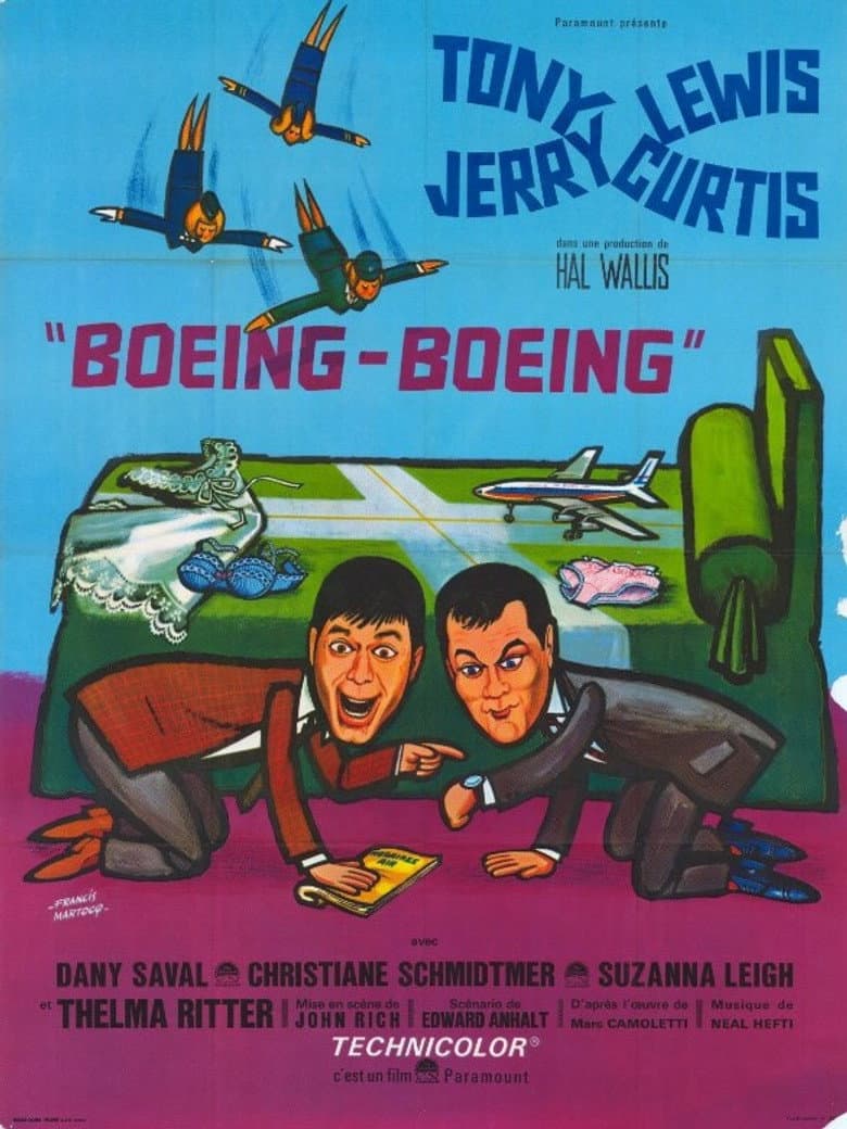 Affiche de Boeing Boeing