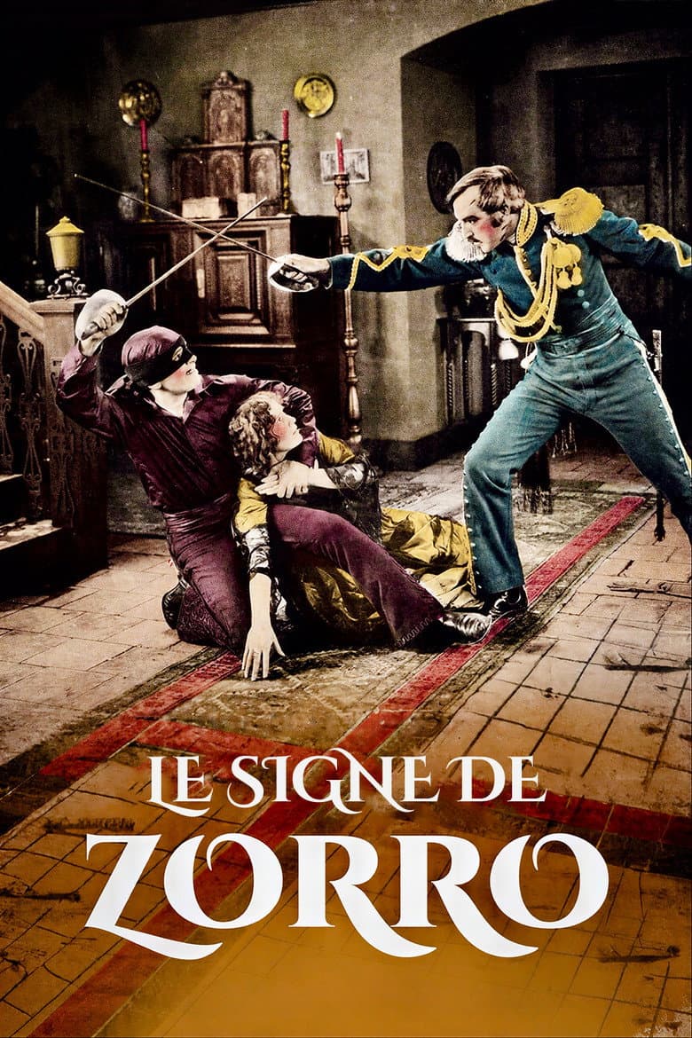 Affiche de Le signe de Zorro
