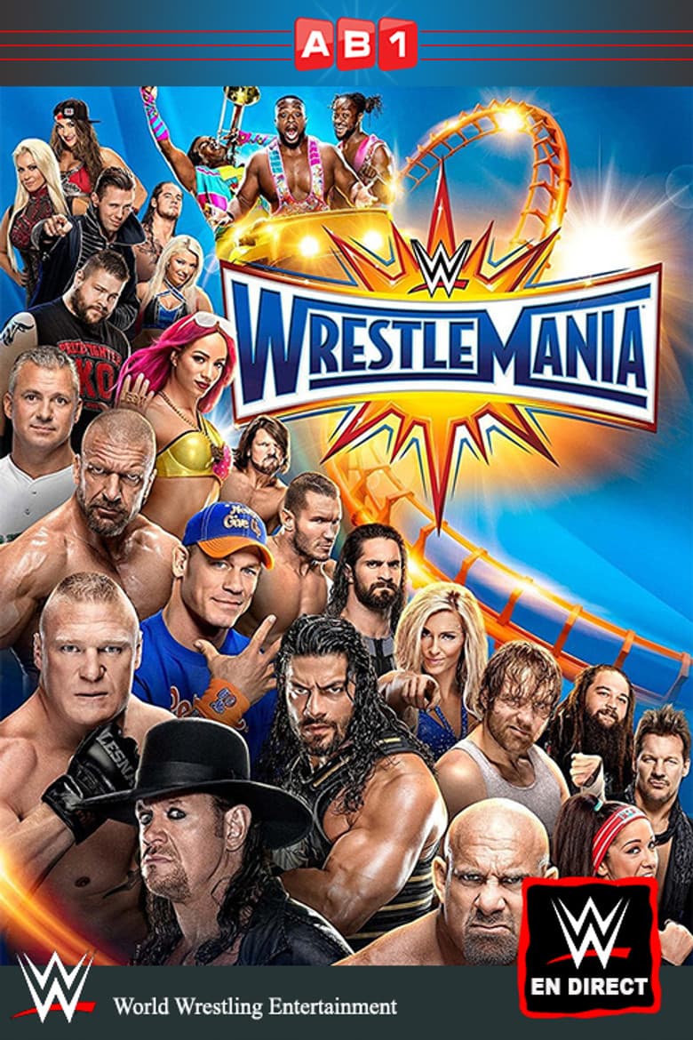 Affiche de WWE WrestleMania 33