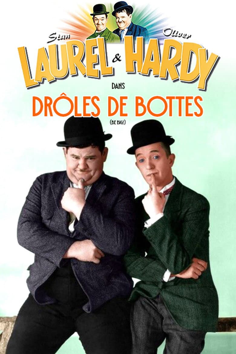 Affiche de Laurel Et Hardy - Drôles de bottes