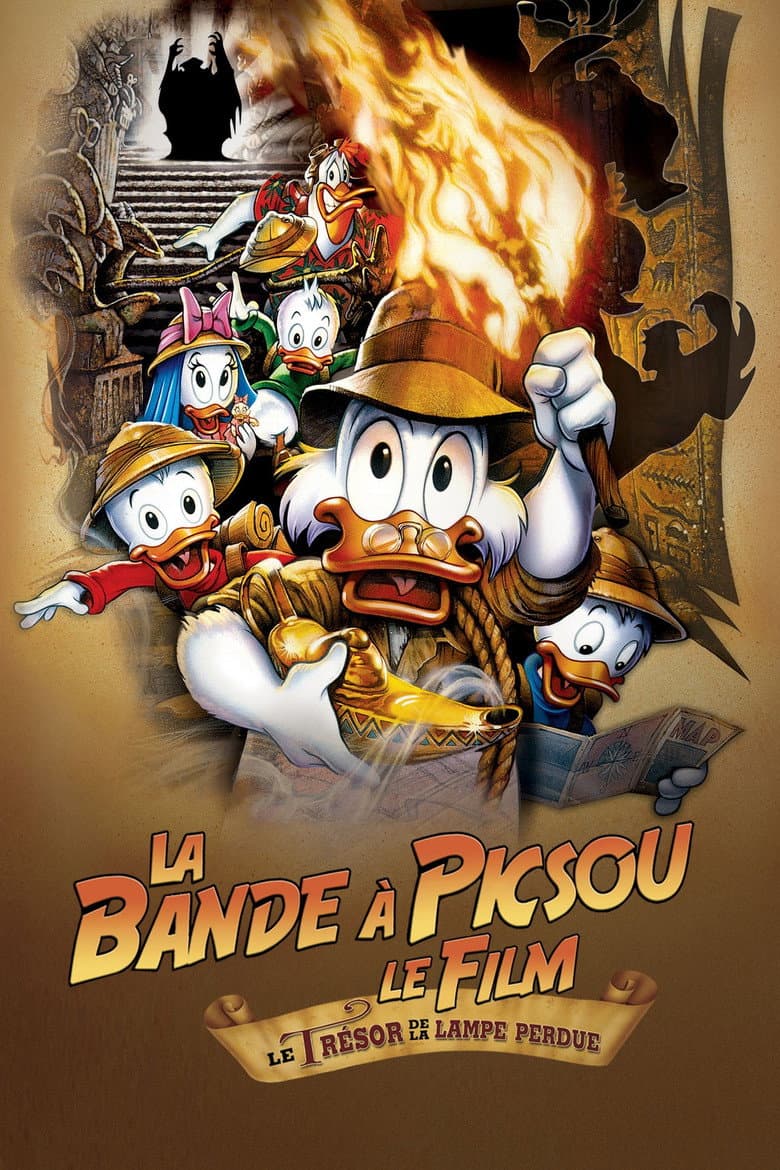 Affiche de La Bande à Picsou, le film : Le Trésor de la lampe perdue
