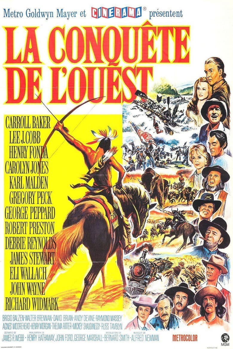 Affiche de La Conquête de l'Ouest