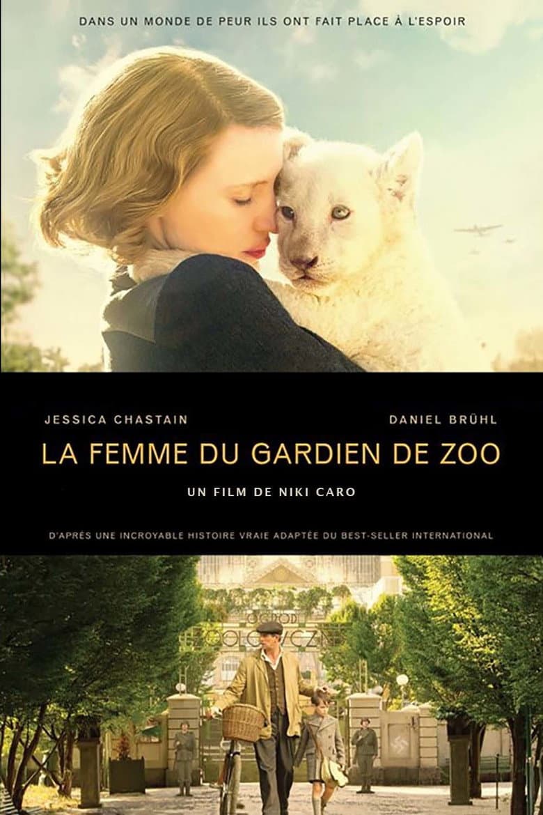 Affiche de La Femme du gardien de zoo
