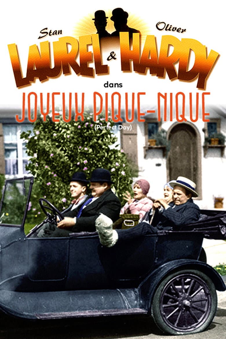 Affiche de Laurel Et Hardy - Joyeux Pique-Nique
