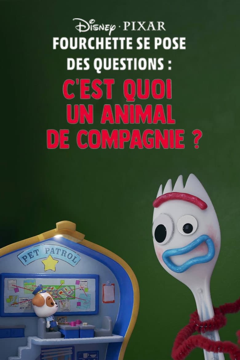 Affiche de Fourchette se pose des questions : c'est quoi un animal de compagnie ?
