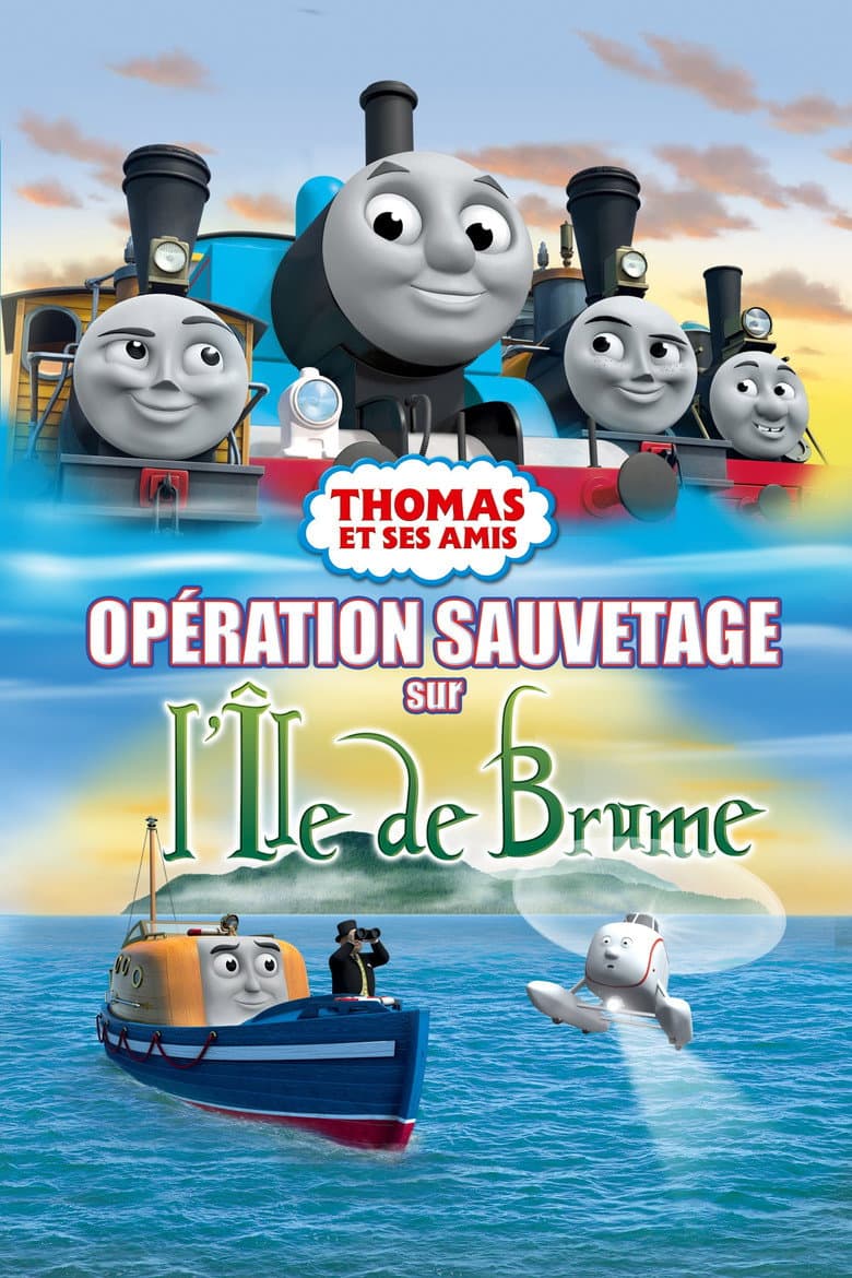 Affiche de Thomas et ses amis : Opération sauvetage sur l’île de brum‪e