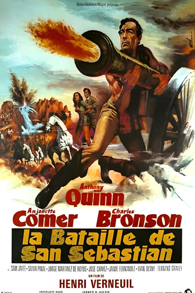 Affiche de La Bataille de San Sebastian