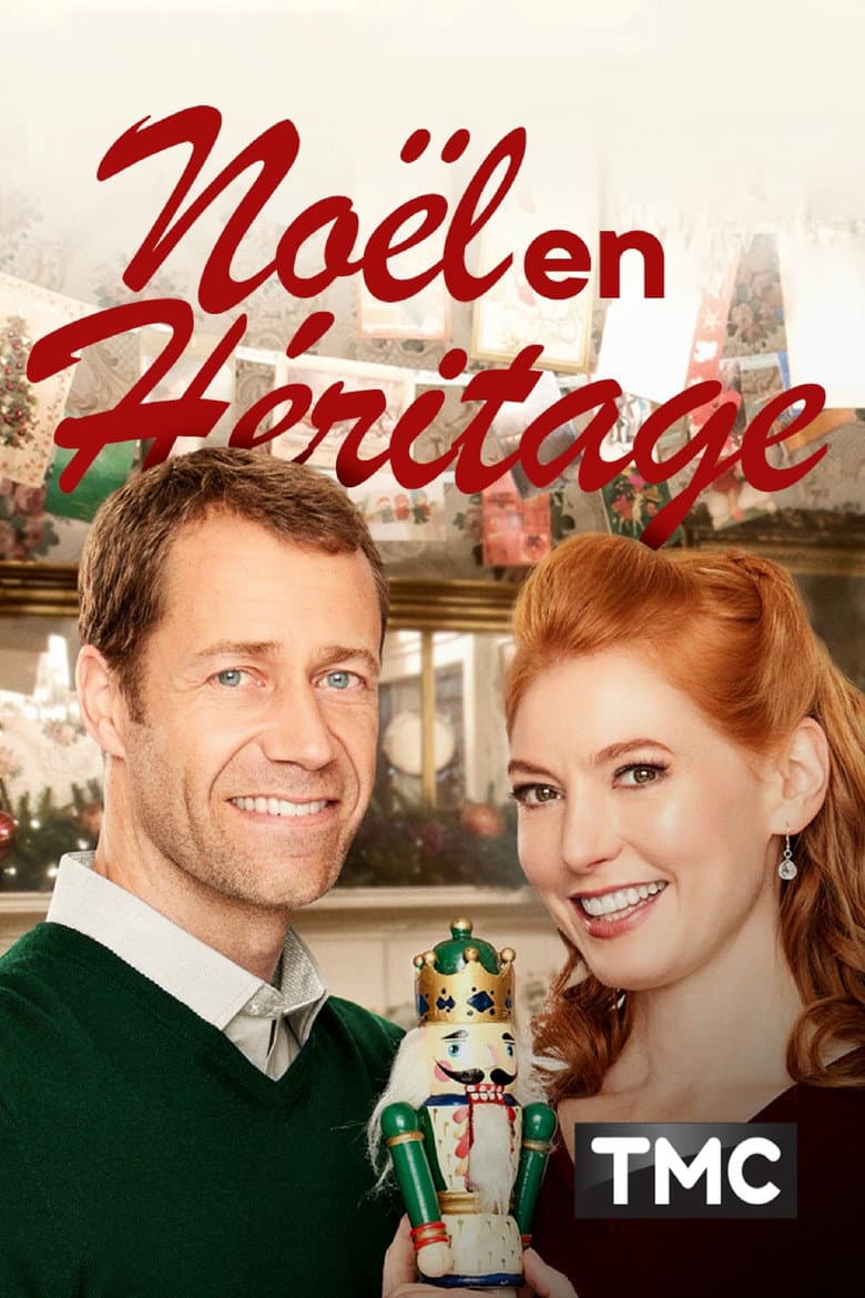 Affiche de Noël en héritage