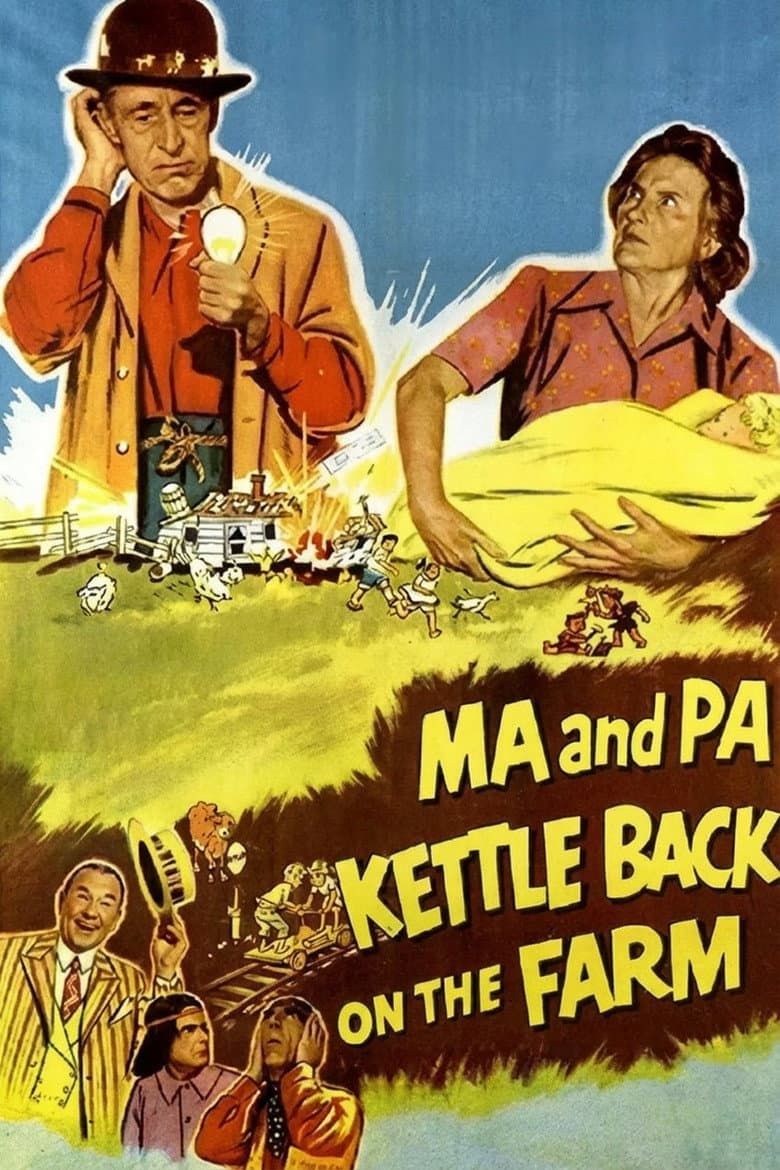 Affiche de Ma and Pa Kettle Back on the Farm