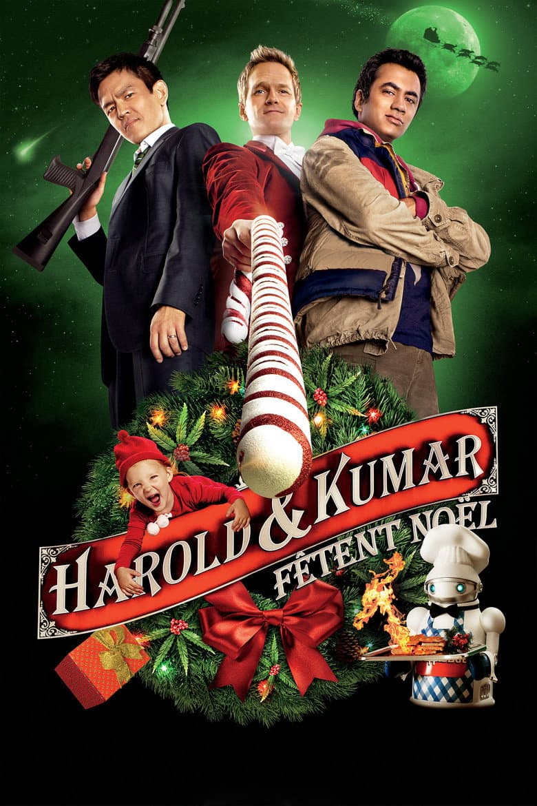 Affiche de Le Joyeux Noël d'Harold et Kumar