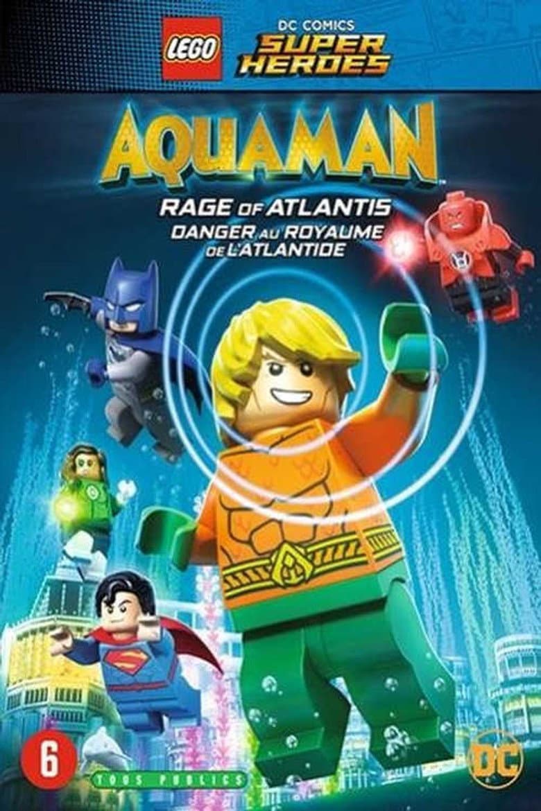 Affiche de LEGO DC Comics Super Héros - Aquaman - Danger au royaume de l'Atlantide