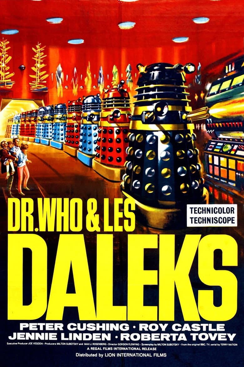 Affiche de Dr. Who et les Daleks